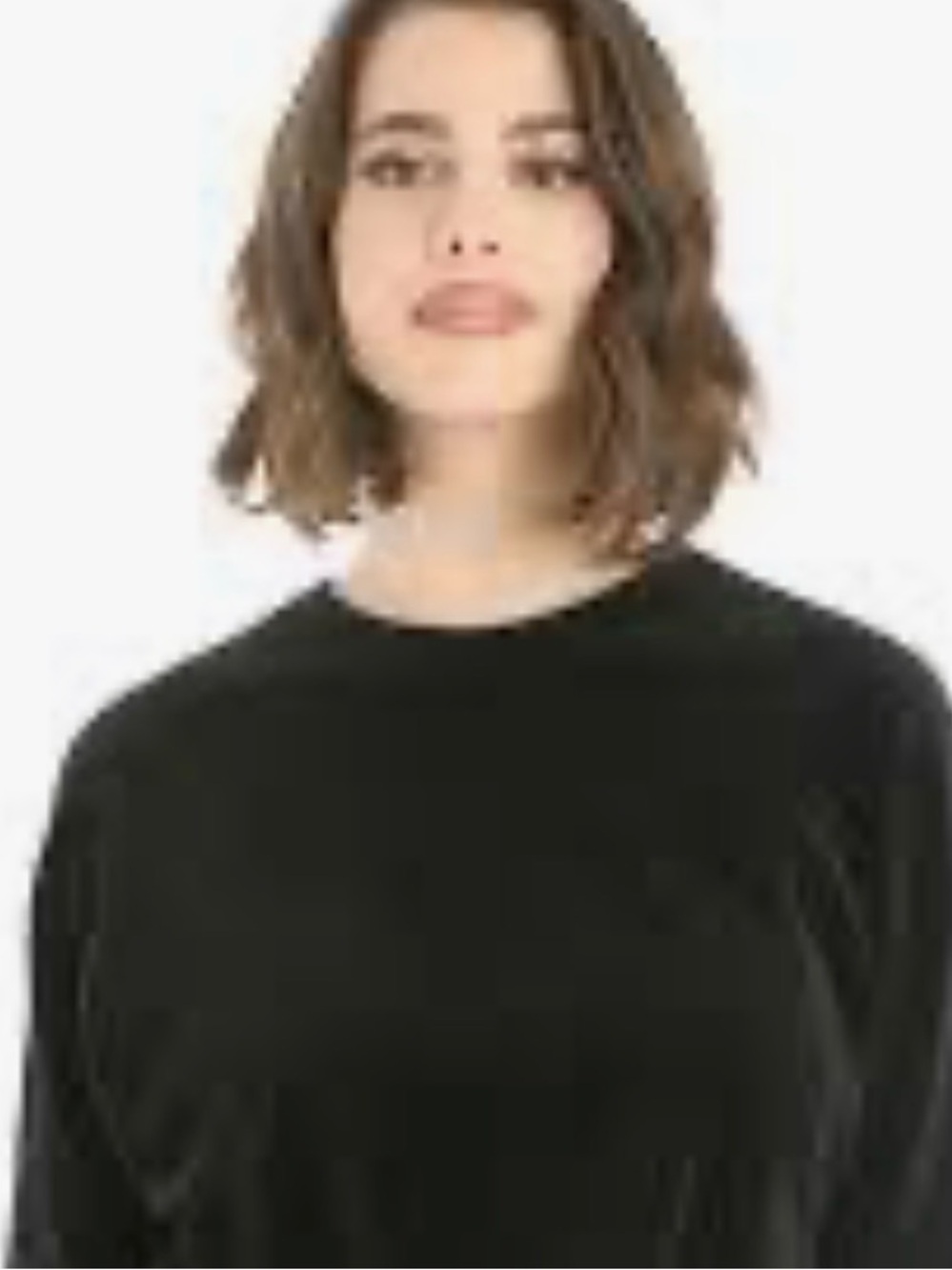 🌺Hardtail velour crew neck sweater🌺